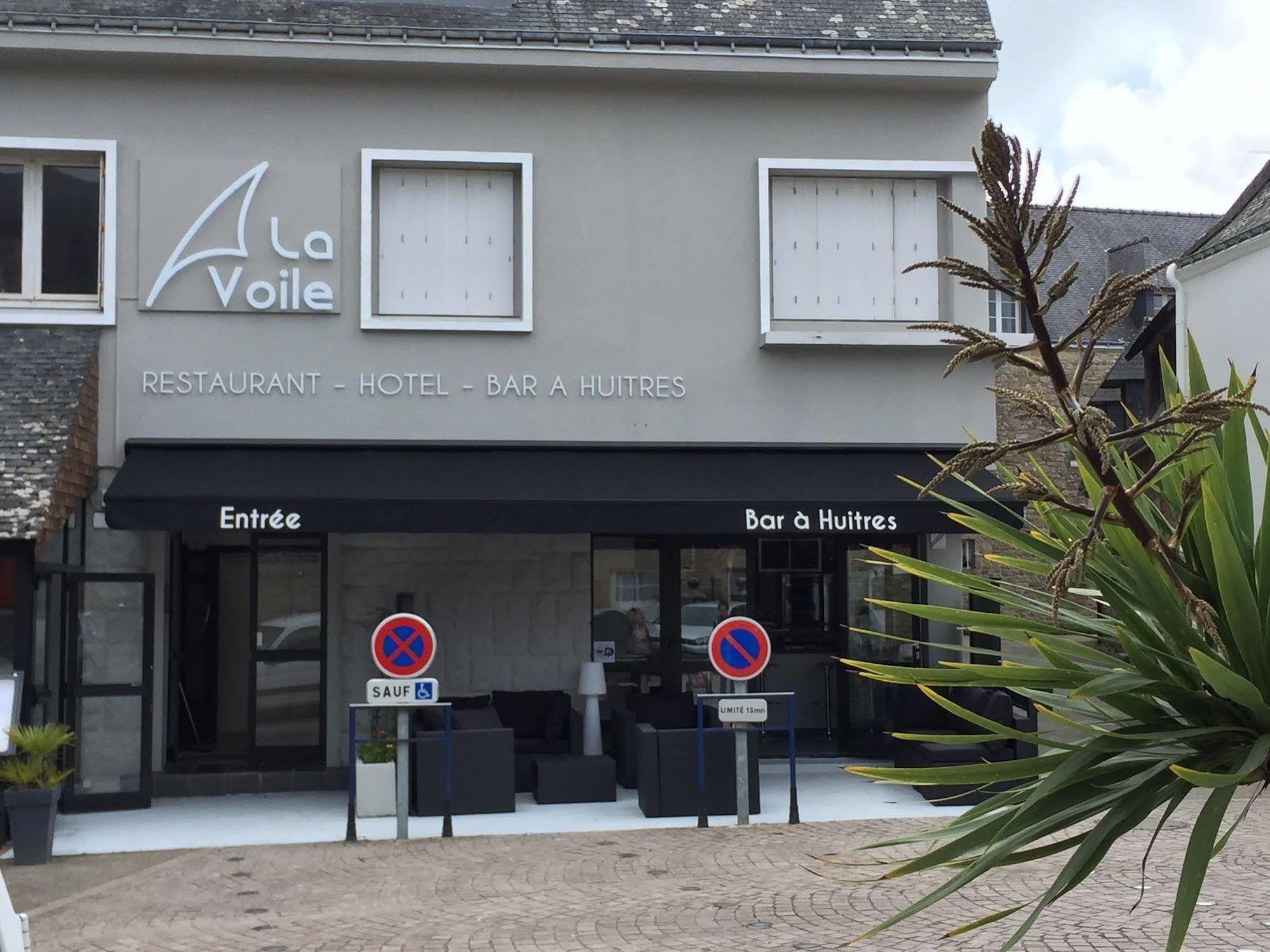 Hotel Restaurant La Voile - Le Dock'Er Locmariaquer Exteriör bild